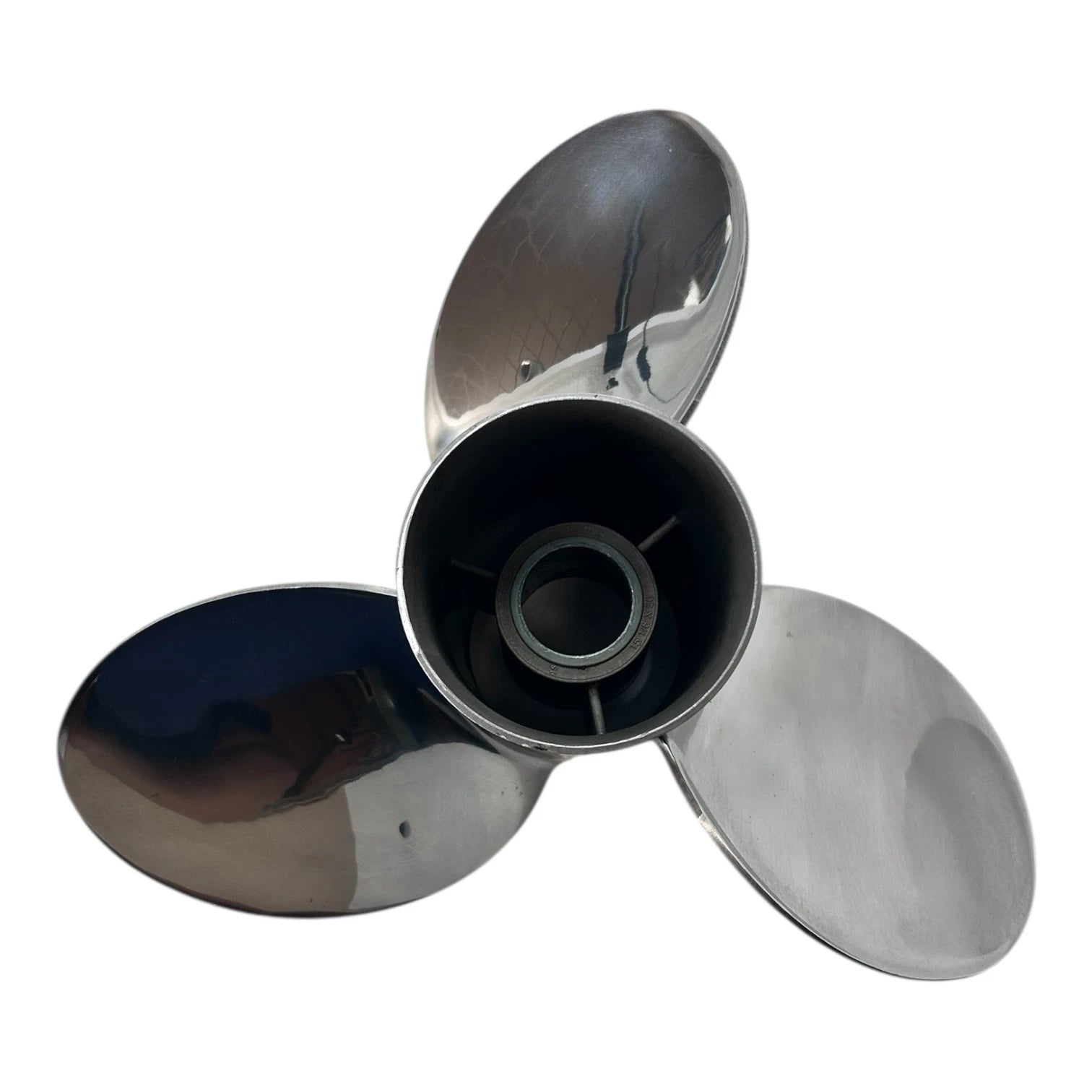 3X 15 1/8 x 20 LH Rebel Stainless Steel Propeller for Evinrude Johnson (N/A)