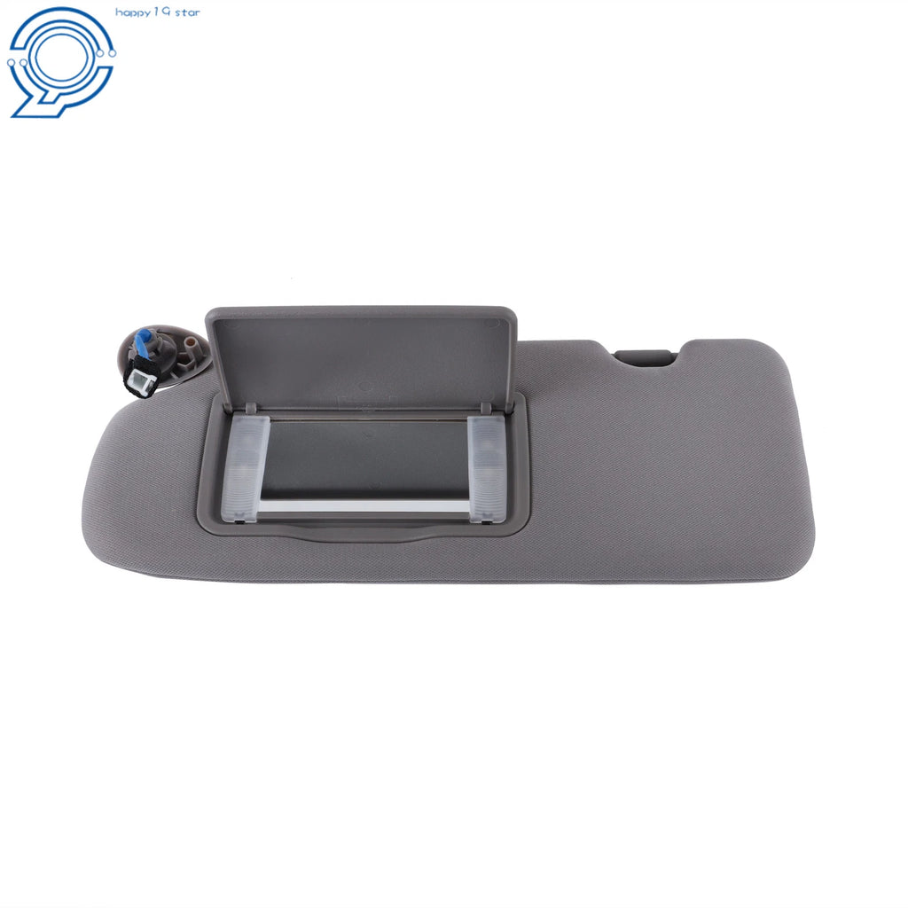 Left Driver Sun Visor for Honda CR-V (2017-2022) with Mirror Light Gray