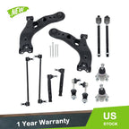 12pc Front Lower Suspension Control Arm Kit for Toyota RAV4 (2006–2018)