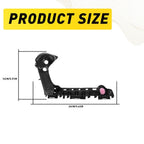 Set of 2 Front Bumper Bracket Retainers for Toyota Corolla (2019–2021)