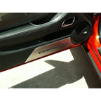 Door Panel Kick Plates Replacement Set with Camaro Inlay for 2010–2015 Camaro