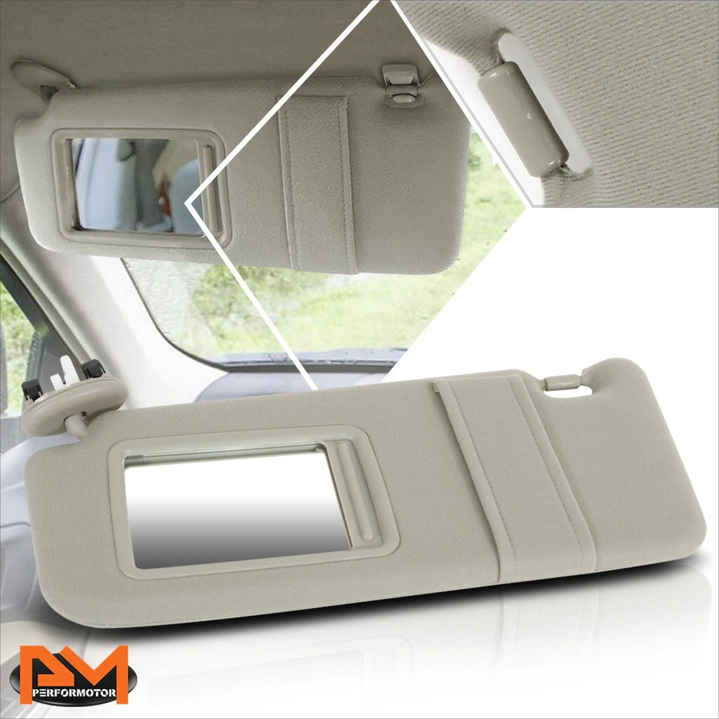 Driver Side Sun Visor with Vanity Light for Toyota Camry (2007–2011)