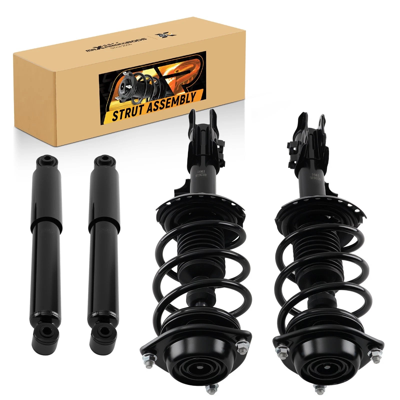 Set of 2 Rear Front Struts Assembly for Hyundai Elantra (2011–2016)