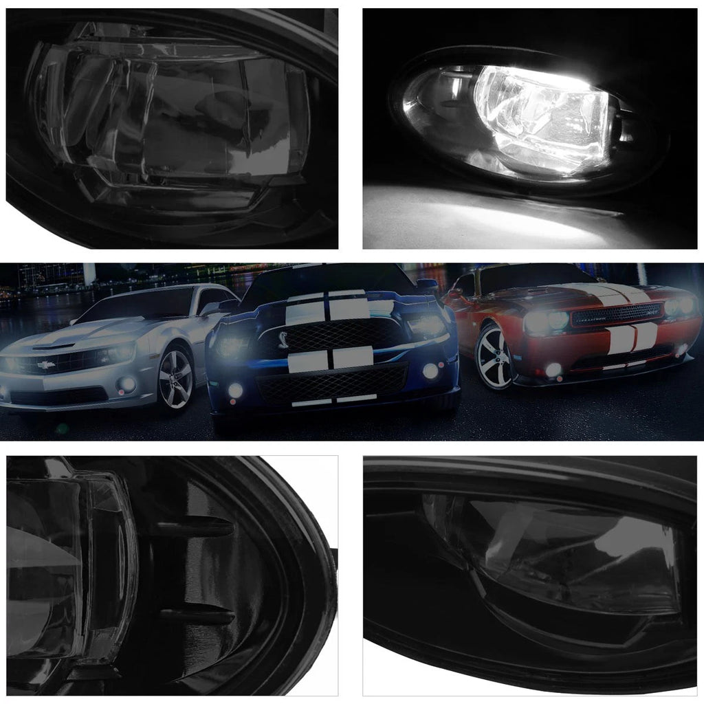 Fog Lights for Honda Civic/Accord (2008–2013) - Smoked Lens, W/Switch