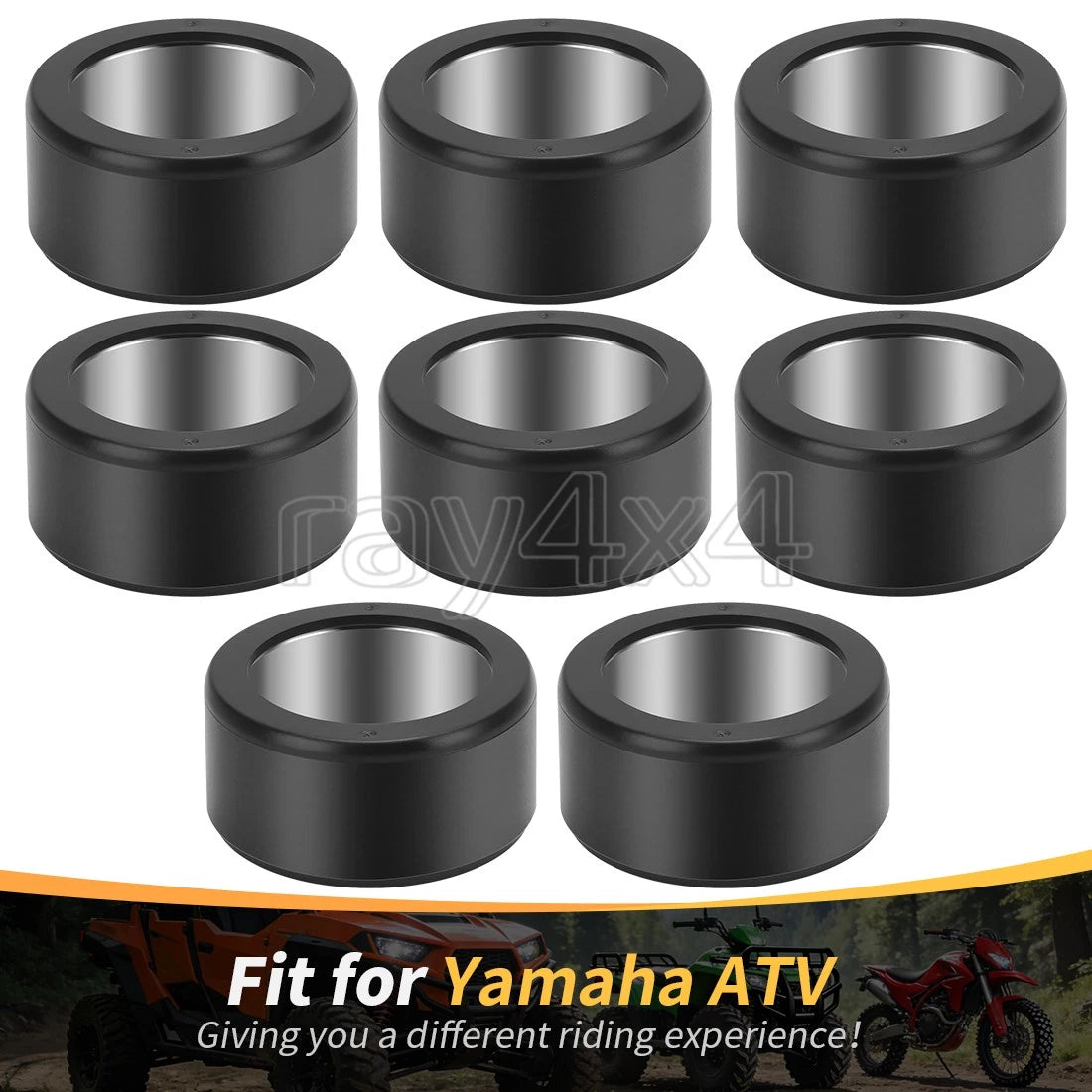 Clutch Roller Weights 8PCS for Yamaha Kodiak Grizzly 400 450 Wolverine Rhino 450