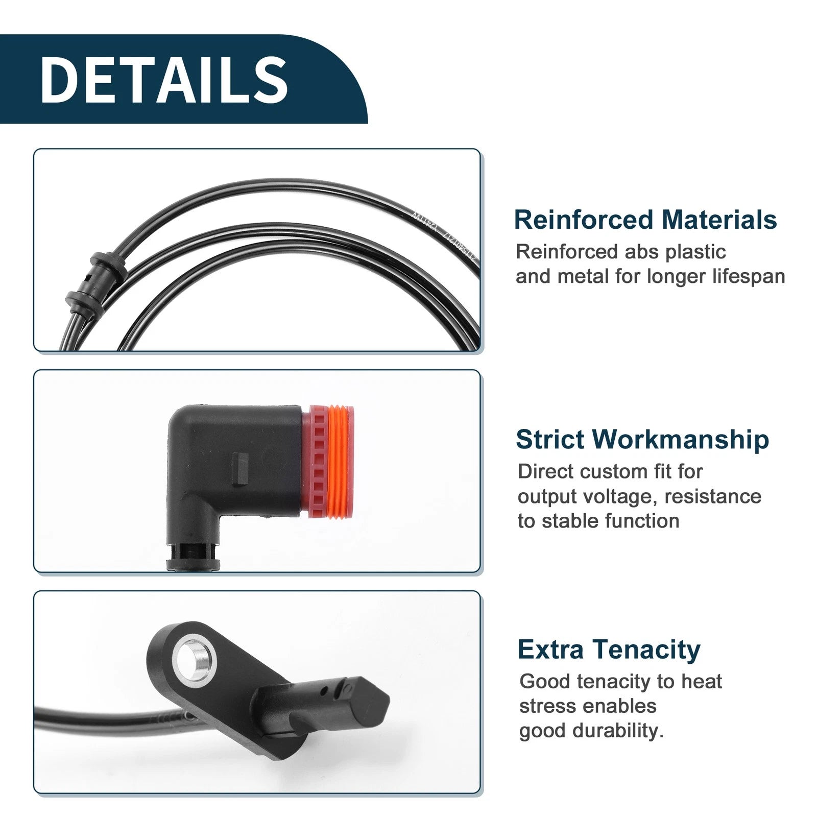 ABS Wheel Speed Sensor No. 2115401217 for Mercedes-Benz E-Class (2003–2009)