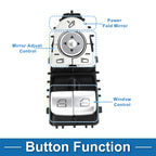 Front Driver Side Power Window Switch for Mercedes-Benz Metris (2017) No. 2059057011