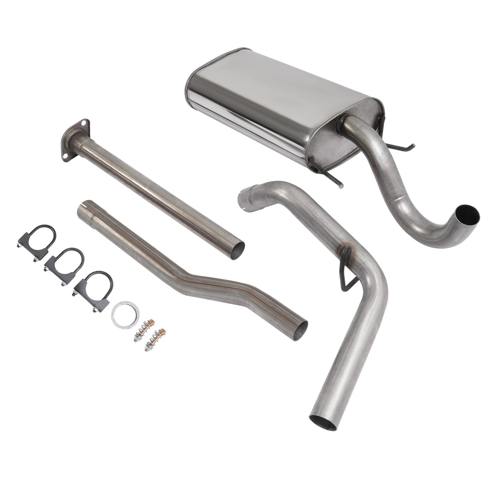 Muffler Middle Tail Pipe Exhaust Kit for Toyota Tacoma (2005–2012)