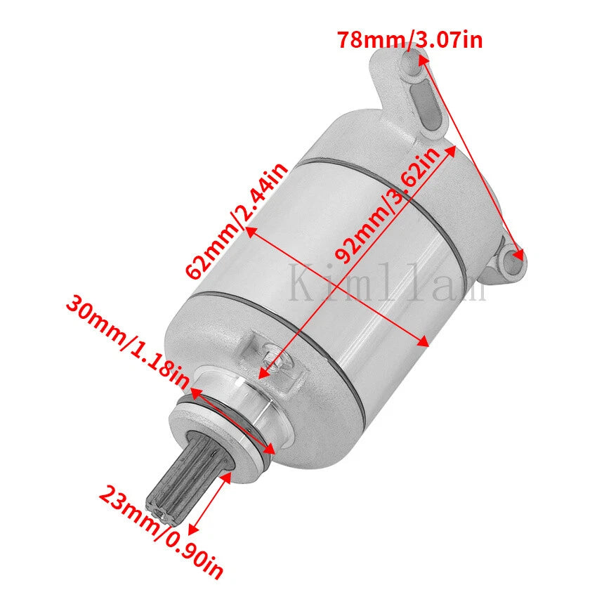 Starter for Yamaha WR250X WR250R WR25RB (2008–2017) 3D7-81890-00