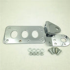 Chrome Vertical Side Mount License Plate Bracket for H-D Bobber Chopper