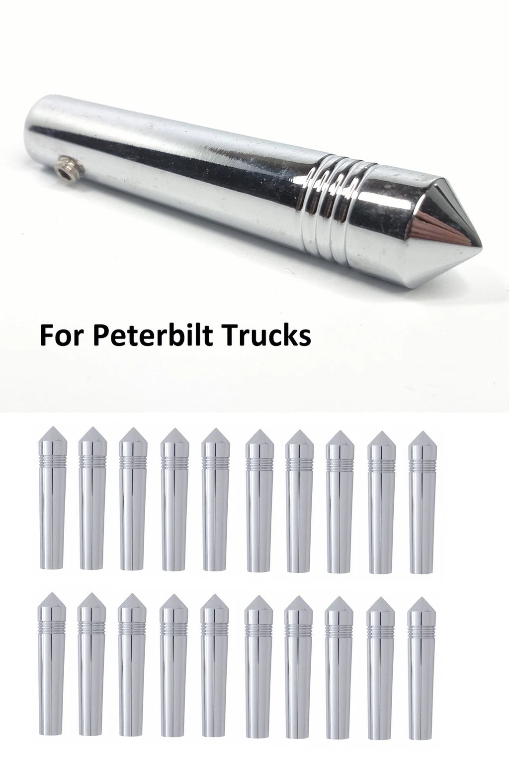 Toggle Switch Extensions 2-1/4 Front Heavy Duty Chrome for Peterbilt (1998–2026)