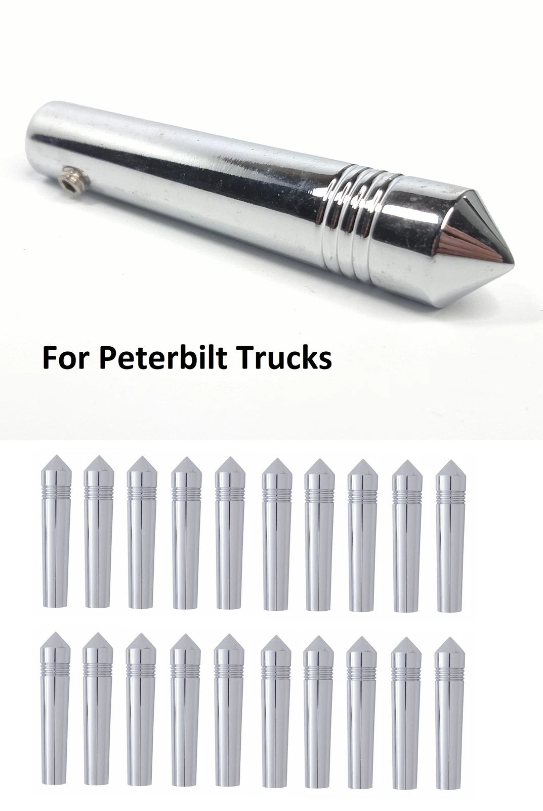 Toggle Switch Extensions 2-1/4 Front Heavy Duty Chrome for Peterbilt (1998–2026)