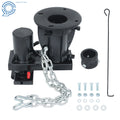 Fifth Wheel to Gooseneck Adapter for Trucks (7-1/2" Offset)