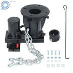Fifth Wheel to Gooseneck Adapter for Trucks (7-1/2" Offset)