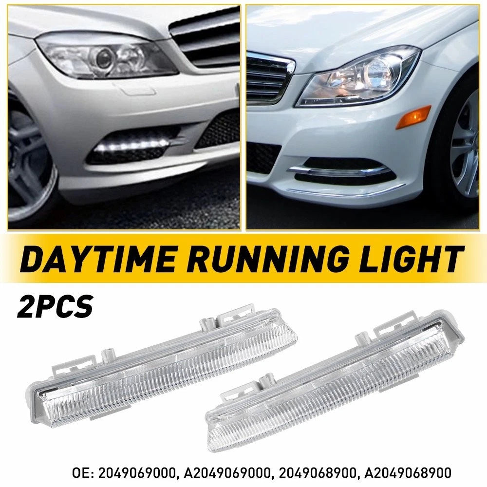 LED Daytime Running Light Fog Lamp for Mercedes-Benz W166 (2012–2015)