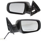 Power Mirrors for Kia Sorento (2011–2013) Textured Black