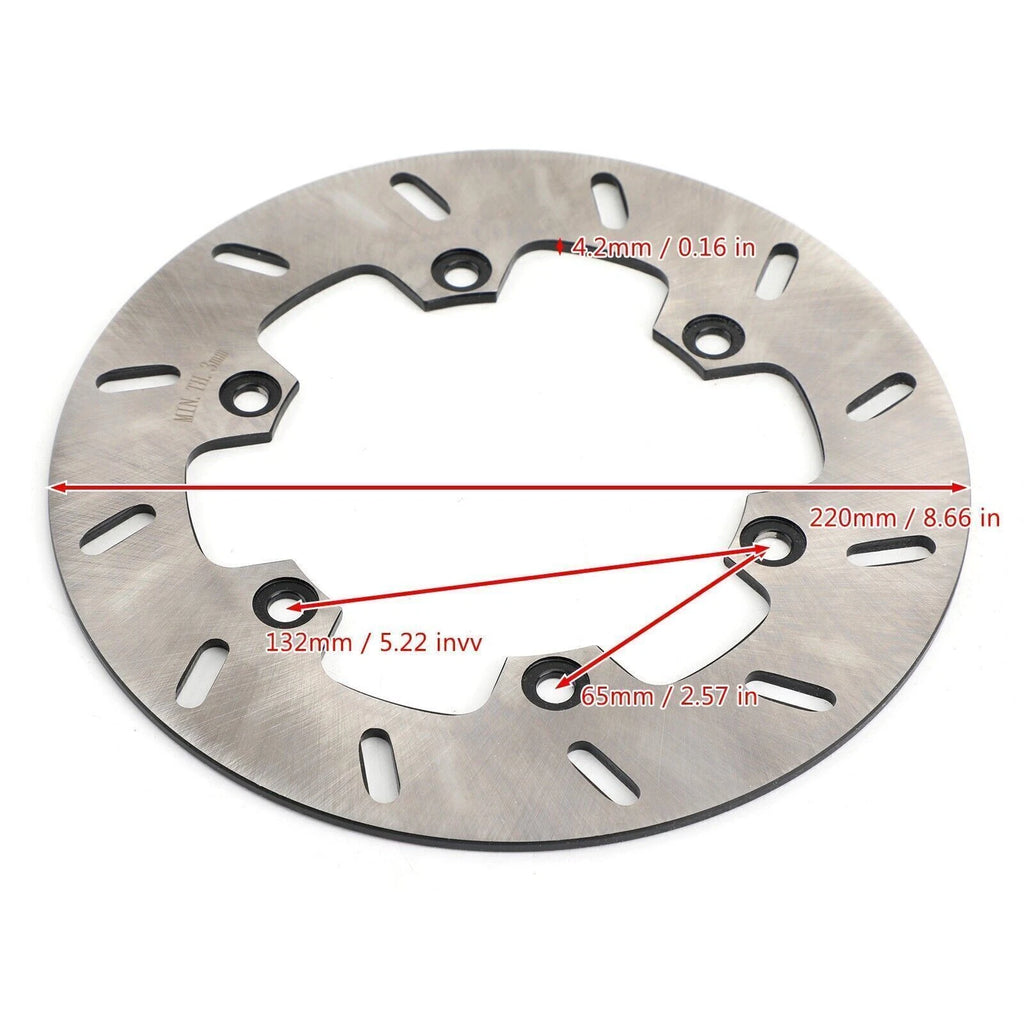 Rear Brake Rotor Disc for