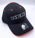 Black Licensed HEMI Script Embroidered Cap Hat for Dodge Charger (2006–2023)
