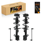 Set of 2 Front Left Right Struts w/Coil Sway Bars for Nissan Rogue AWD (2008–2012)