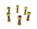 6X Front Wheel Stud & Nut for Ford 3610 4110 4610 5610 6410 6610 7710 7810