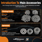Timing Chain Kit for Maserati Levante & Quattroporte (2013–2023)
