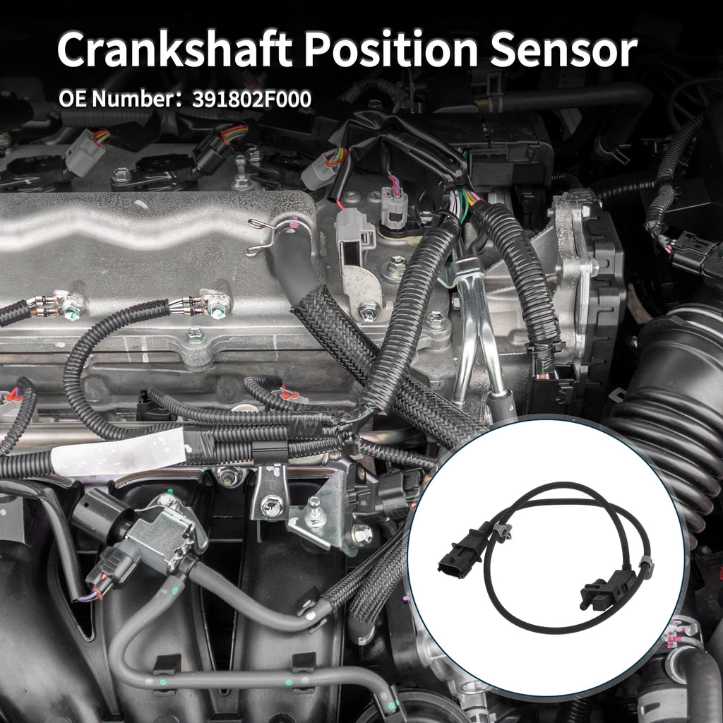 Crankshaft Position Sensor for Hyundai Santa Fe CM 2.0 CRDi (2009–2012) No. 39180-2F000