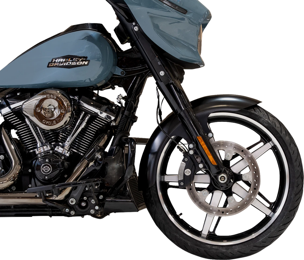Klock Werks Henry Fender Kit for Harley Davidson (2021) - Black 21" KWF-01-0321