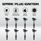 8 Ignition Coils for Jaguar XF, XJ8, Land Rover Range Rover LR3 (2003–2010) UF519
