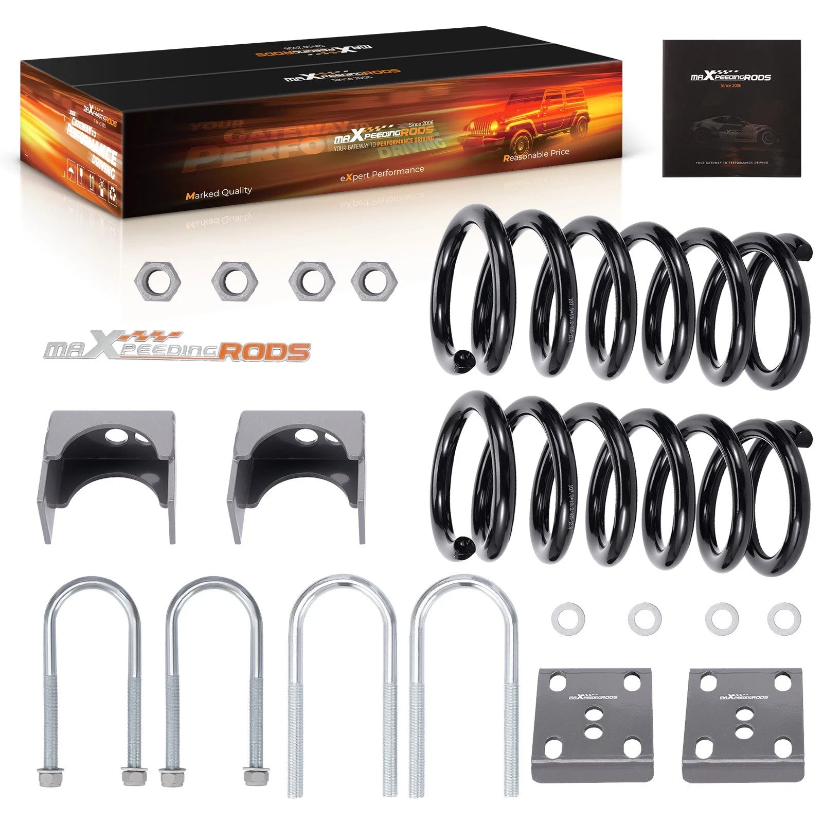 3" Lowering Coil Springs Kit for Ford Ranger/Mazda B (1998–2014)