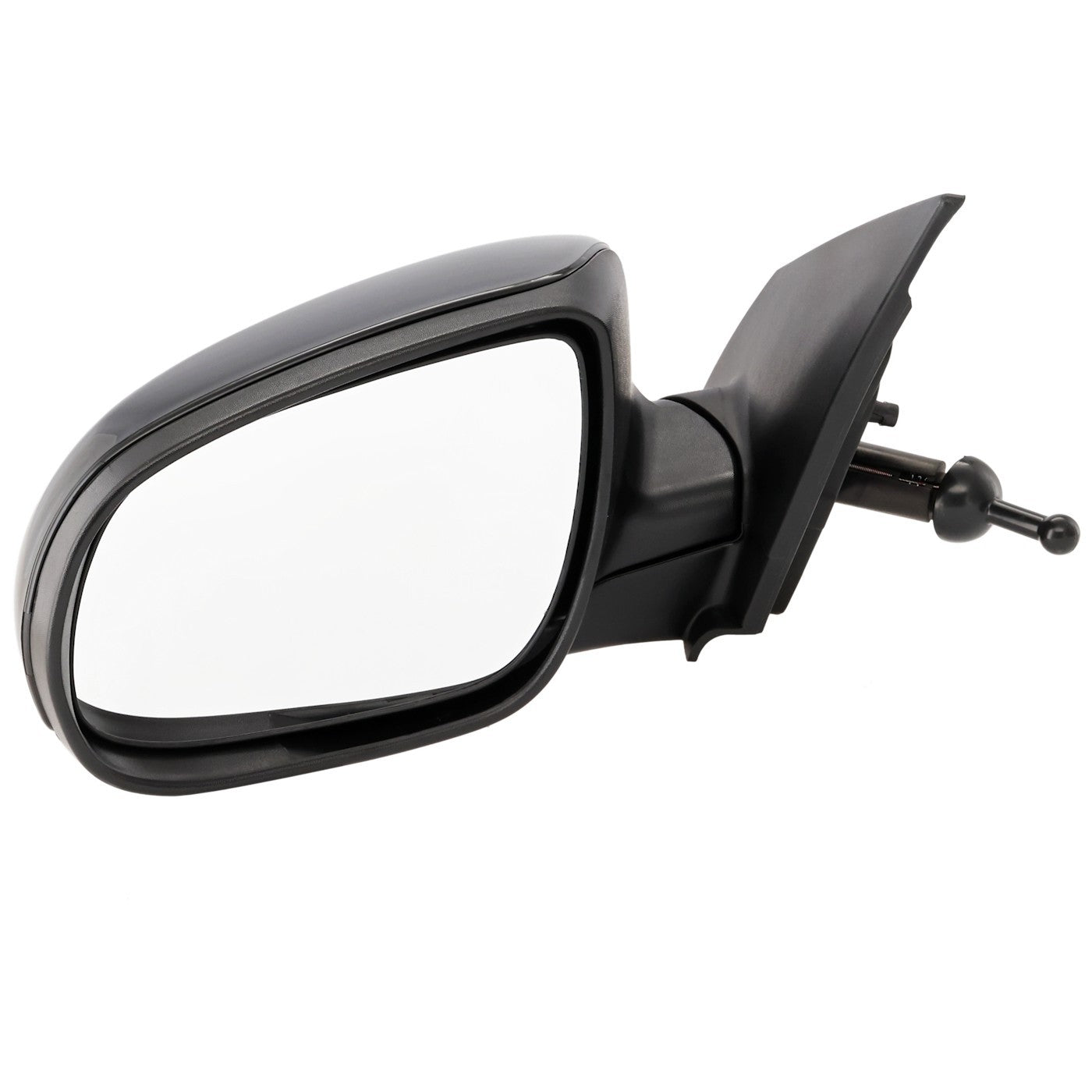 Manual Remote Mirror for Kia Rio (2010–2011) - Driver Side, Paintable
