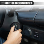 Ignition Switch Lock Cylinder Set for Chevy Silverado 1500 (1999–2004) 2 Keys