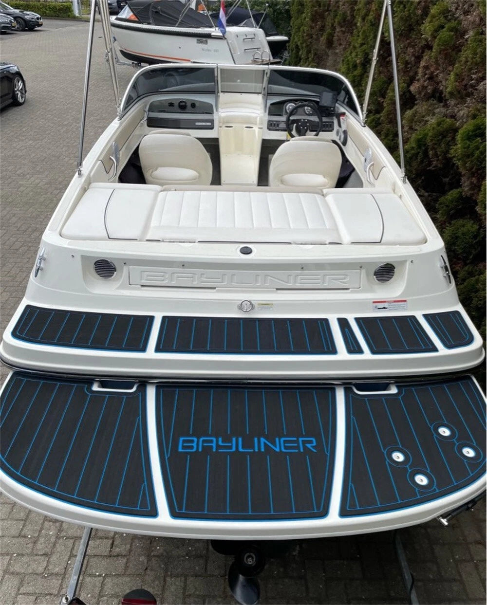 EVA Foam Teak Flooring Pads for Bayliner 185 (2014)
