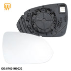 Right Heated Mirror Glass for Kia Rio (2018–2022) No. 87621H9020