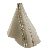Leather Automatic Shift Boot Cover for Audi A6 (2005–2011) Beige
