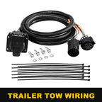 7 Way Trailer Plug Wiring Harness for Trailer Connector (Weatherproof)