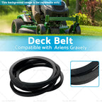 Deck Belt for Ariens Gravely ZT HD Pro Turn Z 60 (07200817)
