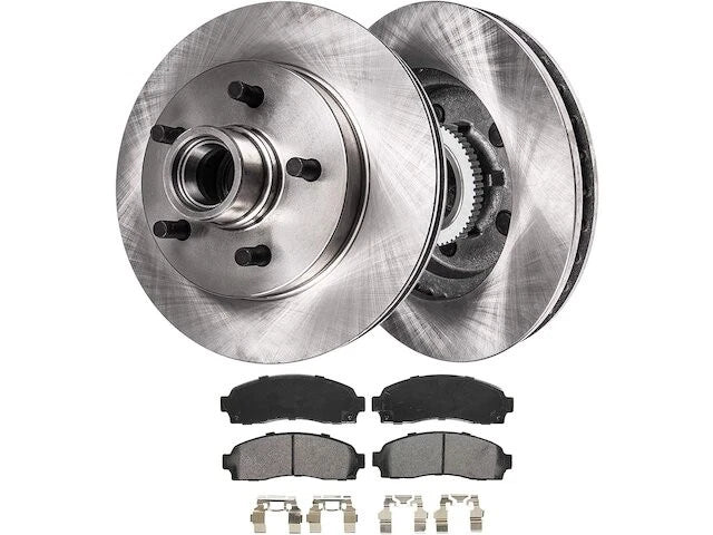 Front Brake Pad and Rotor Kit for Mazda B2300 (2003–2010) WG714XV