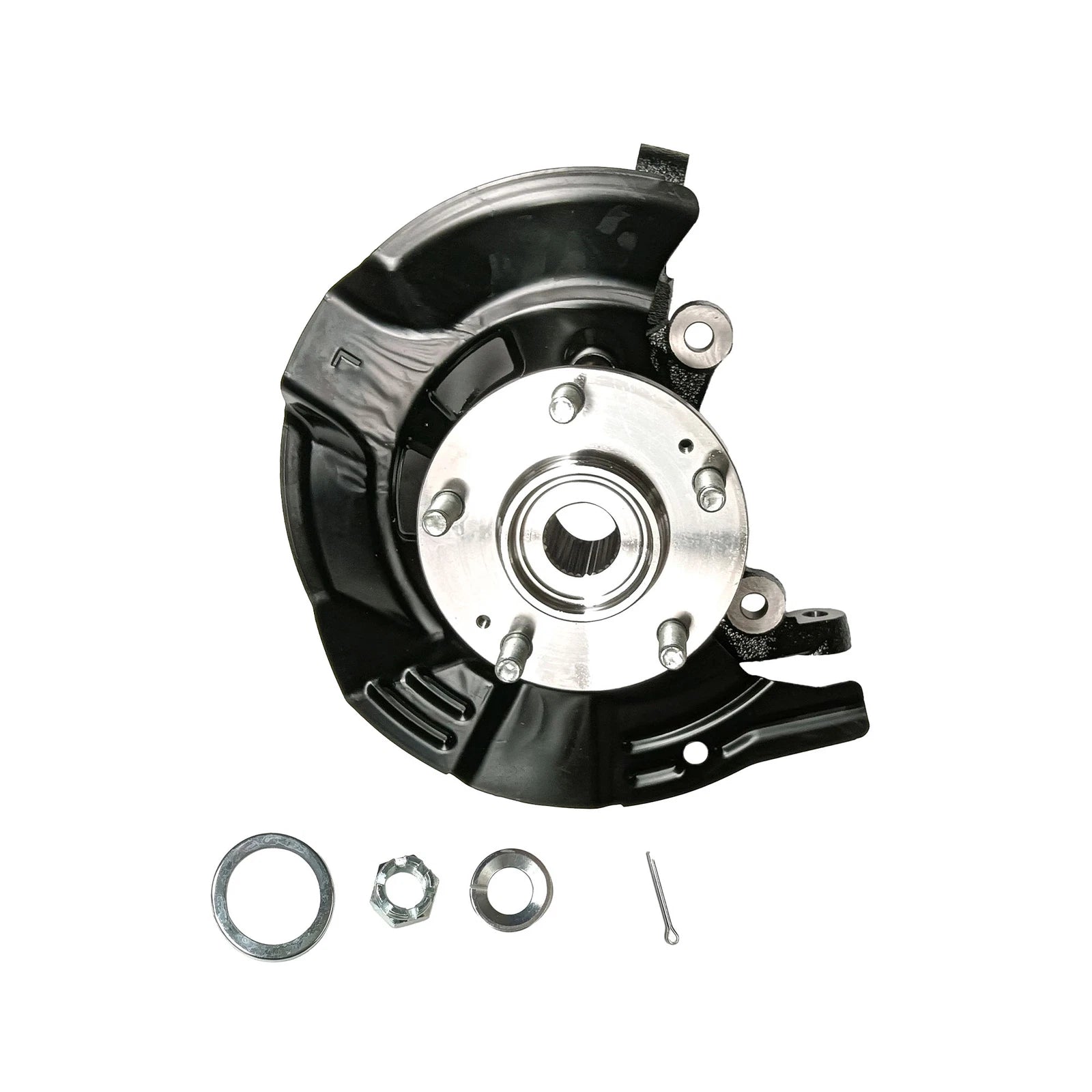 Front Driver Steering Knuckle & Wheel Bearing Hub Assembly for Hyundai Sonata