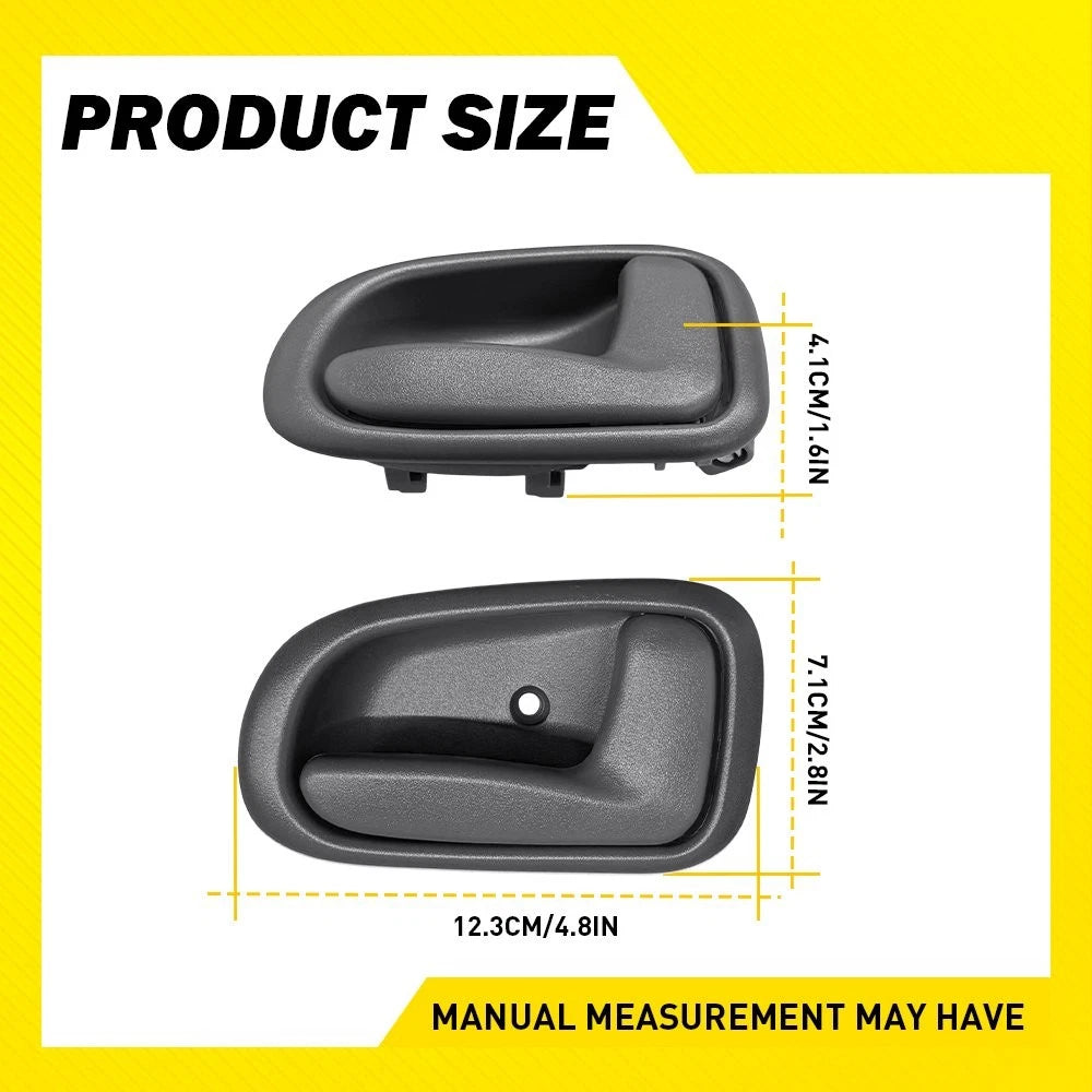 OEM Gray Interior Door Handle for Toyota Corolla (1993–1997) 4-20X