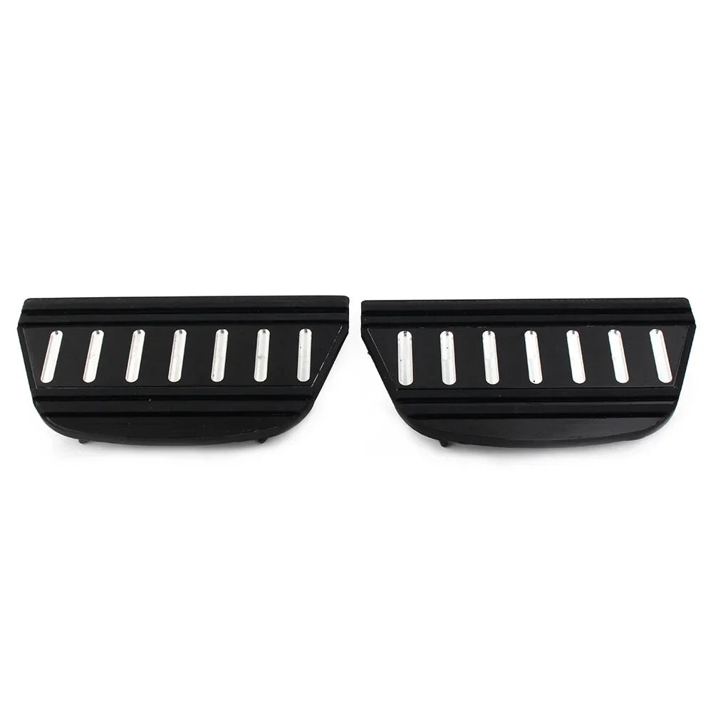 Black Rear Floorboard Foot Peg Insert for Harley Softail Electra Glide