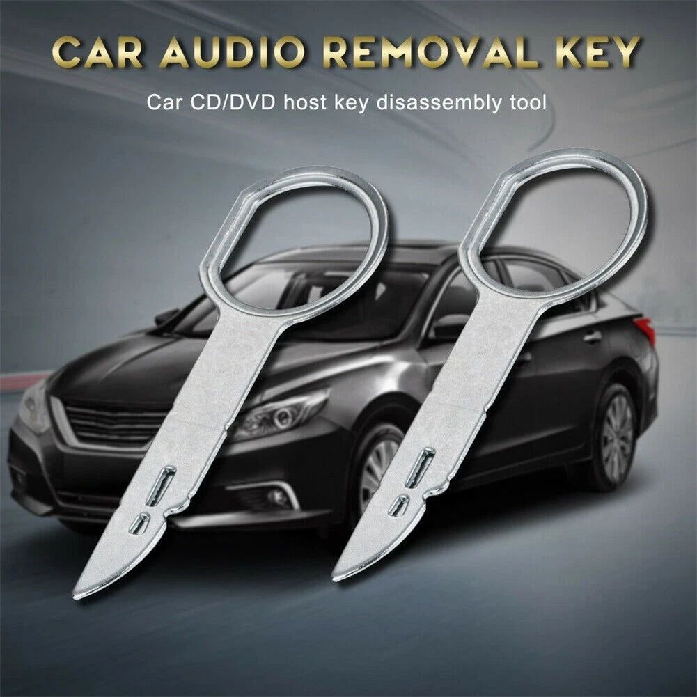 2pcs Radio Removal Tools for Car Stereo Accessory