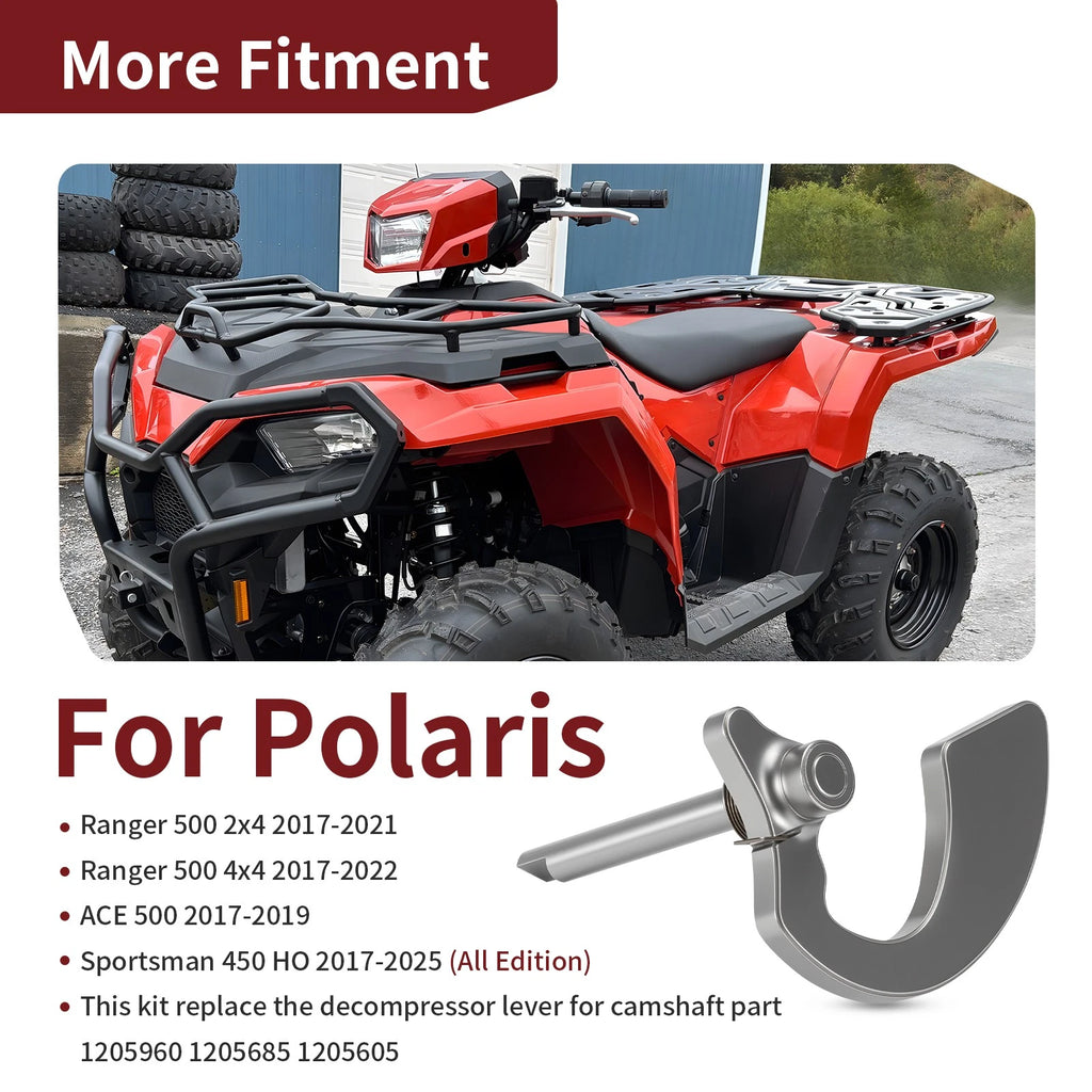 Decompressor Lever Kit for Polaris Sportsman 450 Ranger 500 (2017–2021) 2207556