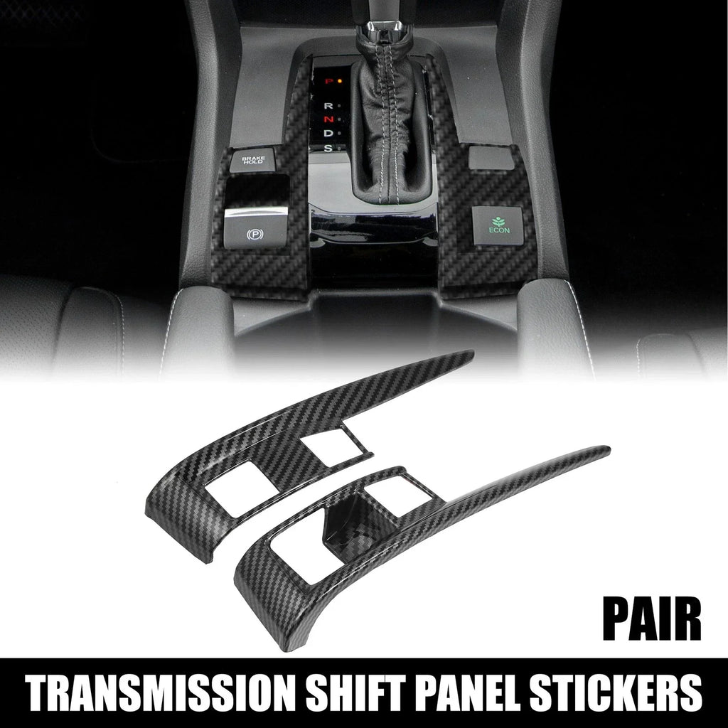 Gear Boots Trims for Honda Civic 2016-2021 (2 x Stickers)
