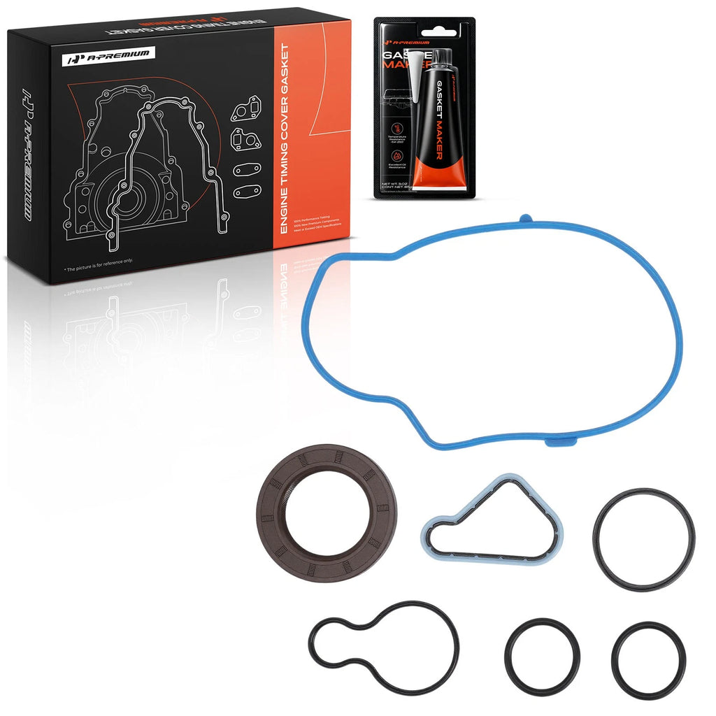 Engine Timing Cover Gasket Set for Ram Dakota Jeep Grand Cherokee (1997–2004)