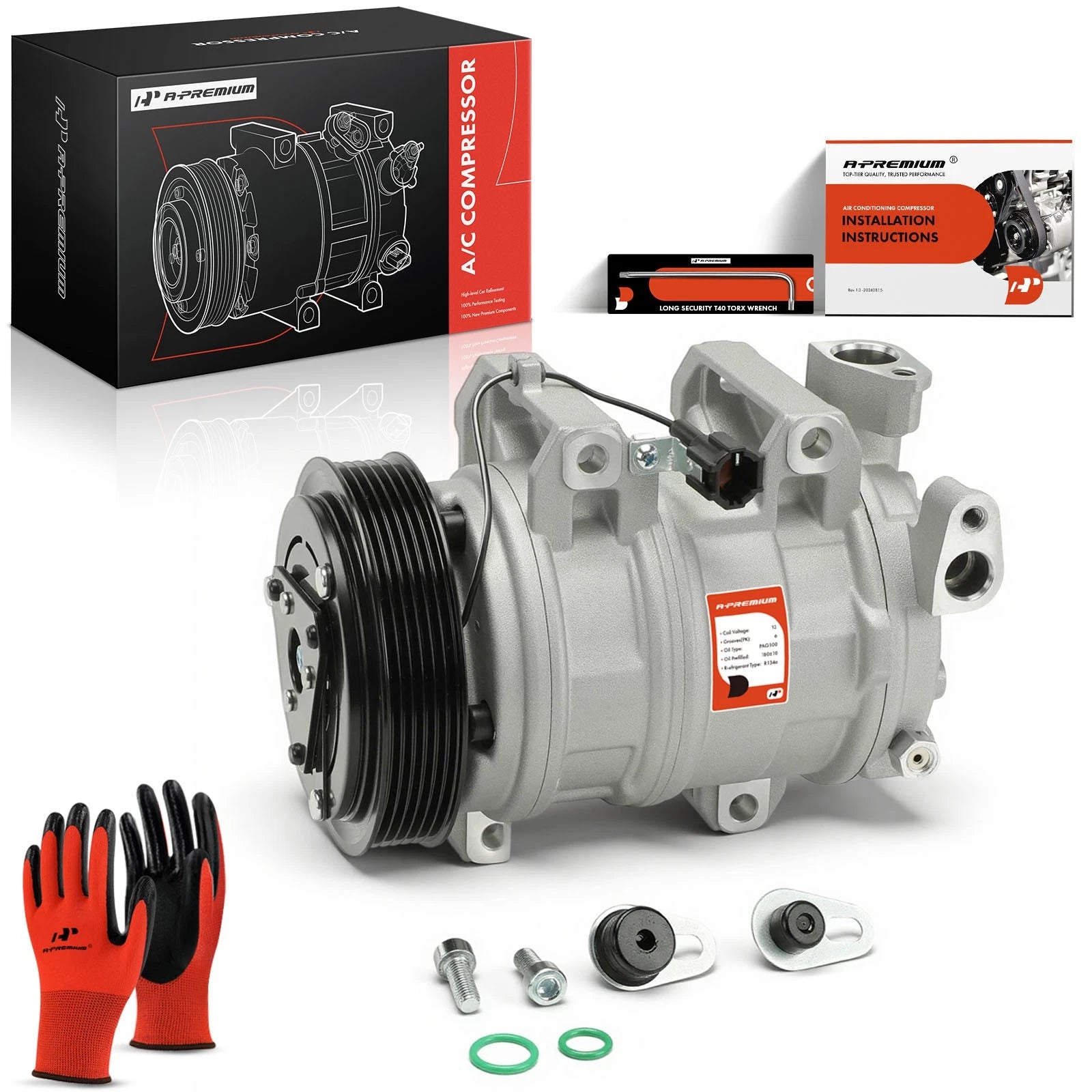 A/C Compressor with Clutch for Nissan Altima (2002–2006)