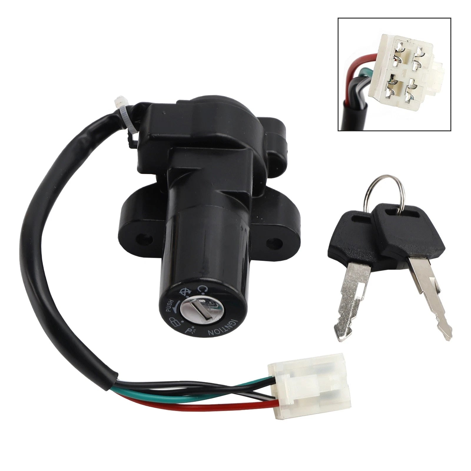 Ignition Switch Assembly for Suzuki GSXR600W GSXR GSX-R 750 1100 (1988–1998)