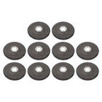 Set of 10 T27 60 Grit Zirconia Flap Discs for Grinding Wheels 4.5”