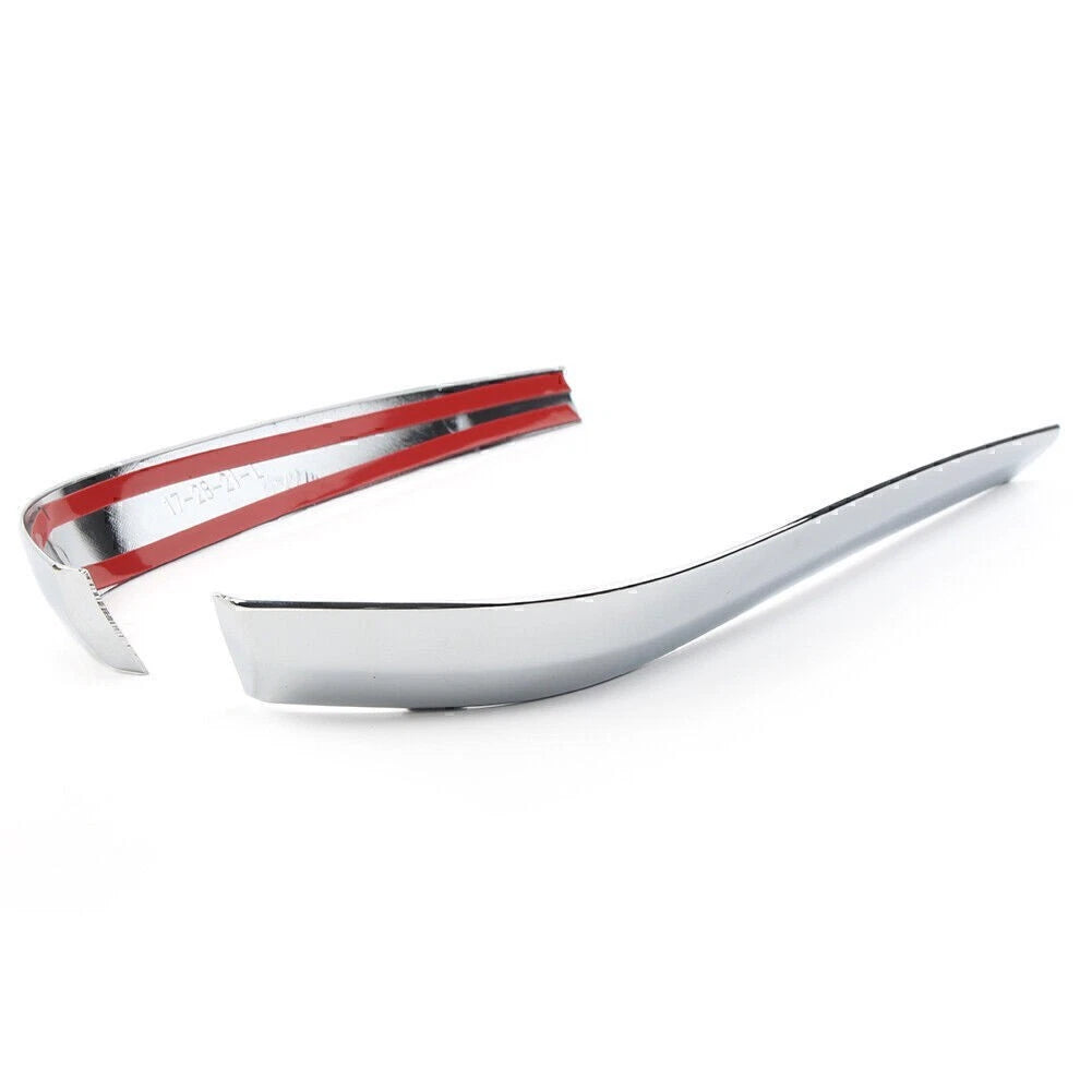 Chrome Side Rearview Mirror Stripe Cover Trim for Toyota Camry (2018–2019)