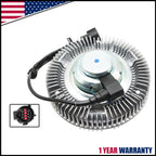 Set of 2 Radiator Cooling Fan Clutch for Ford F-250 F-350 F-450 F-550 (2004–2007)