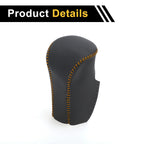 Gear Shift Knob Cover for Honda Accord (2008–2012) Black Brown Faux Leather